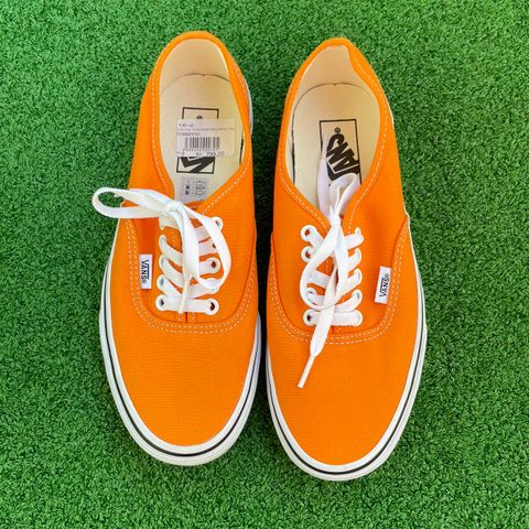 Vans sko oransje, dame str 39,