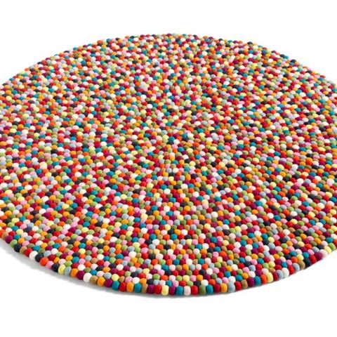 Pinocchio Rug Ø140 Multi Colour teppe fra HAY (ubrukt!)