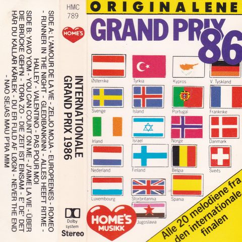 Diverse artister - Grand Prix 86