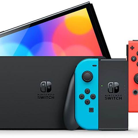 Nesten ny Nintendo Switch OLED