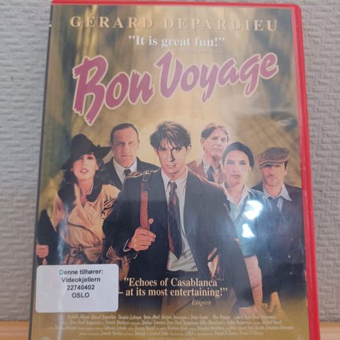 Bon Voyage - Komedie / Krig (DVD) –  3 filmer for 2