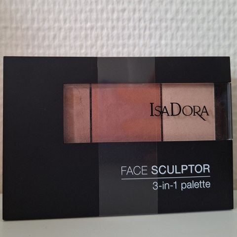 Palett av skygger, kosmetikk, IsaDora Face sculptor 3 in 1, IsaDora, helt ny