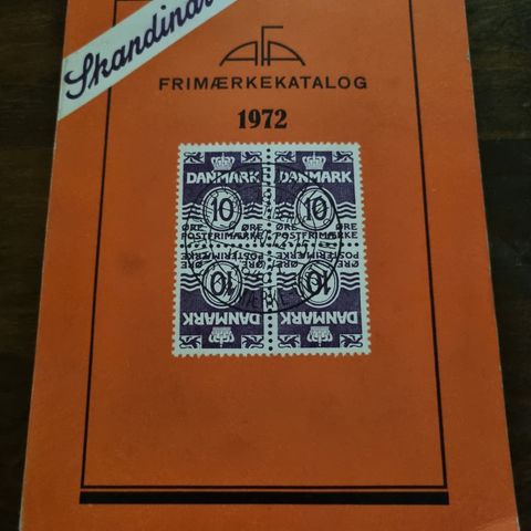 Frimerke katalog 1972