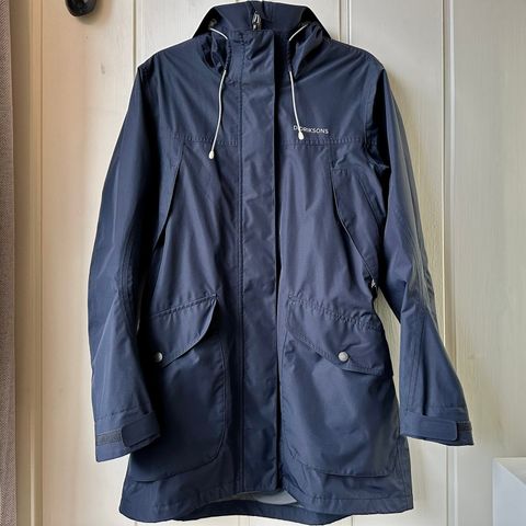 Didriksons Thelma parka/regnjakke str 36