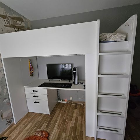 IKEA Stuva / Småstad loftsseng 90x200