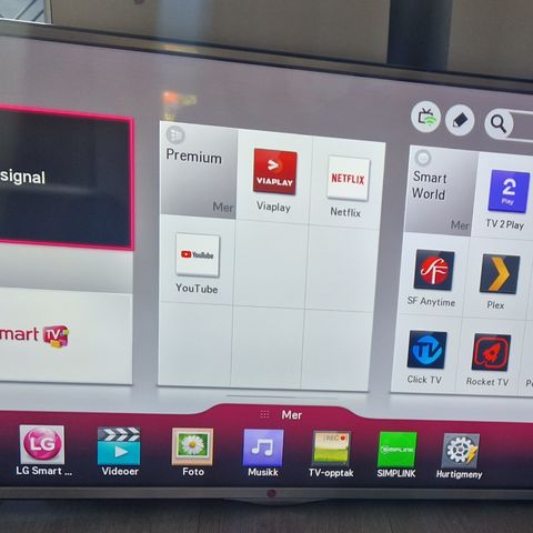 LG Smart Tv Størrelse 42"