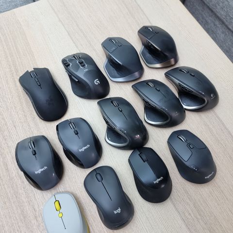 Trådløse mus Logitech