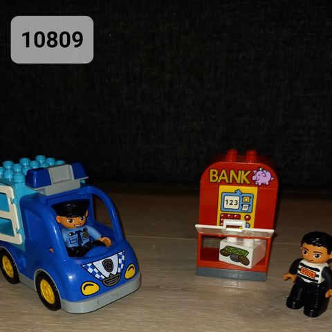 LEGO Duplo - 10809 - Politiets patruljebil