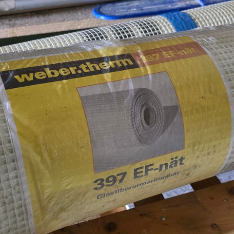 Weber fiberarmerings nett diverse mengder 4 ruller