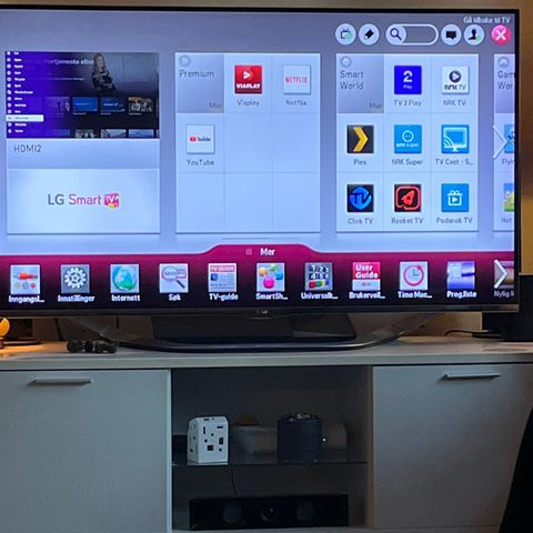 LG 55’’ led smart tv selges.