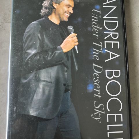 Andrea Bocelli ( DVD) Under the desert Sky - 2000