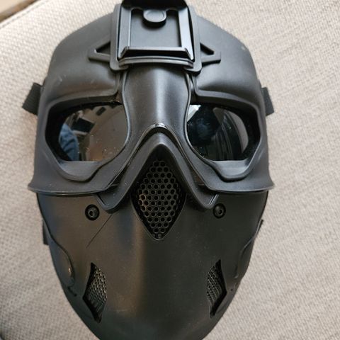 Airsoft Tactical Mask with PC Lens Full Face Protective Paintball