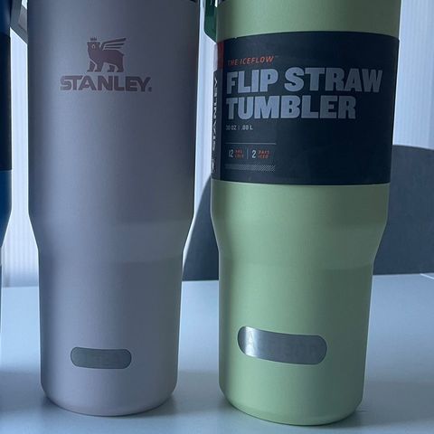 2x Stanley Iceflow Flip Straw Tumbler