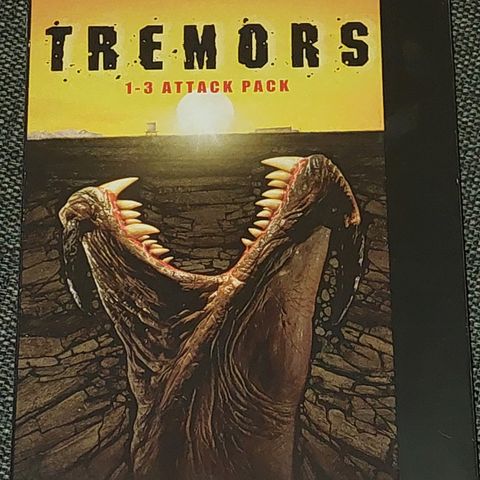 Tremors 1-2-3 (Norsk tekst) DVD