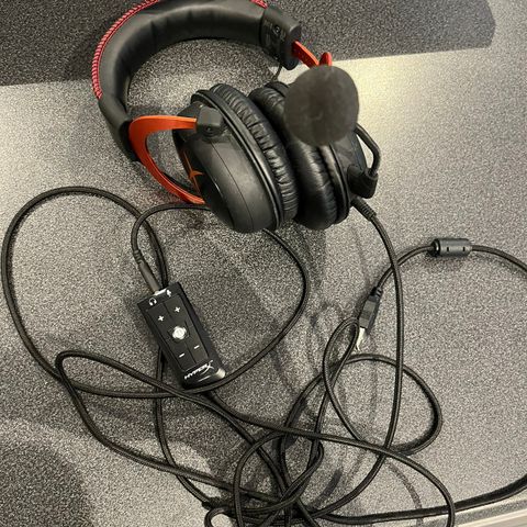 HyperX cloud headset