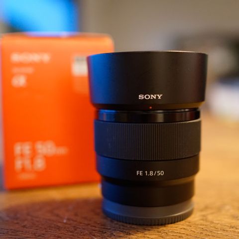 Sony FE 50mm f/1.8 E-mount