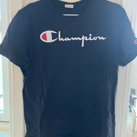 Champion T-skjorte Svart