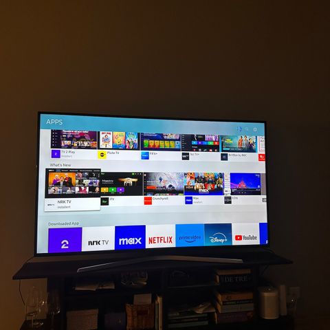 65 tommer Samsung Flat Smart 4K UHD TV