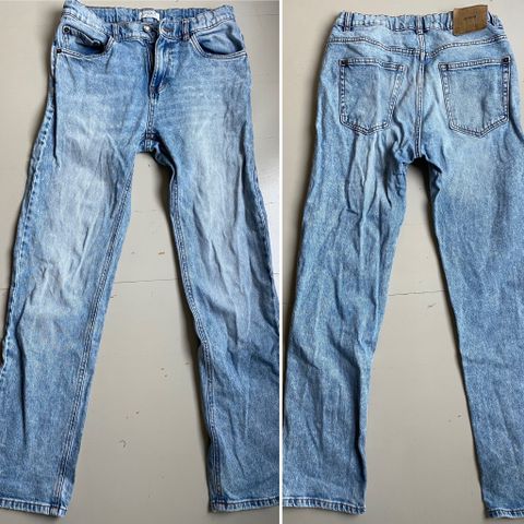 Pent brukt Jeans/ dongeribukse str 164