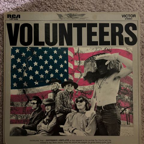 Jefferson airplane volunteers lp