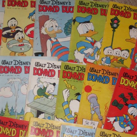 Donald Duck 1961 komplett 1-52