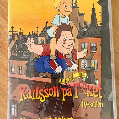 Karlsson på taket : Huset på taket DVD 🔥som ny!!!!