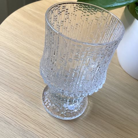 Retro Ultima Thule glass 12 cm og diam 7 cm