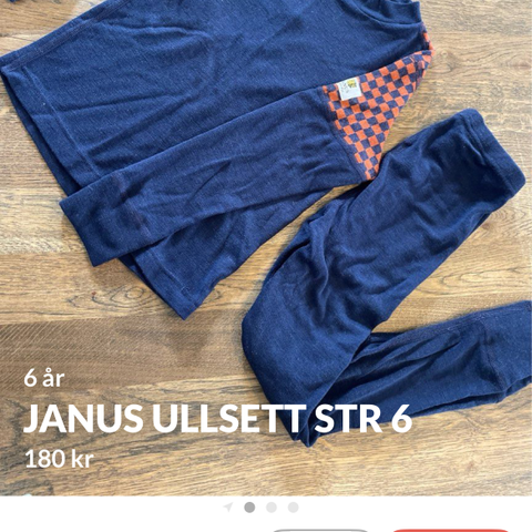 Janus ullsett 6 år . 116 .