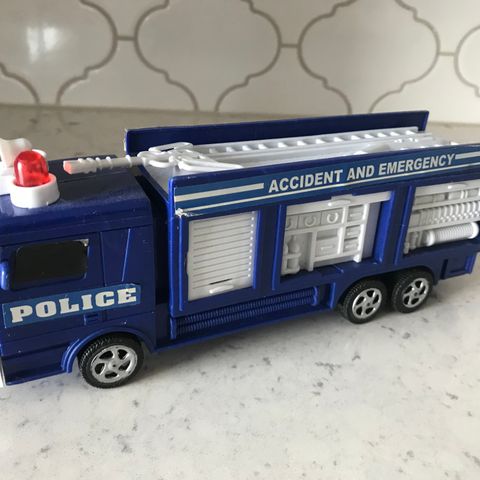 Toy Police Water-Cannon Truck