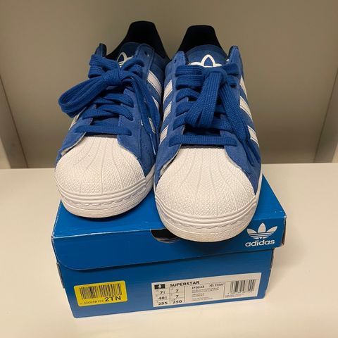 Adidas Superstar sneakers, str 40 2/3 - nye