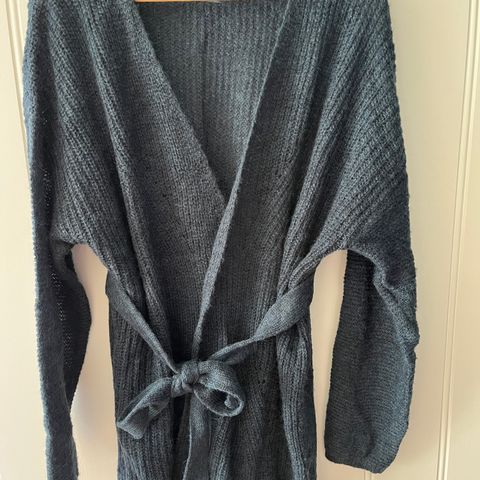 Cardigan i ullblanding XL