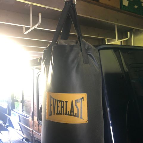 Everlast Boksesekk med Hansker