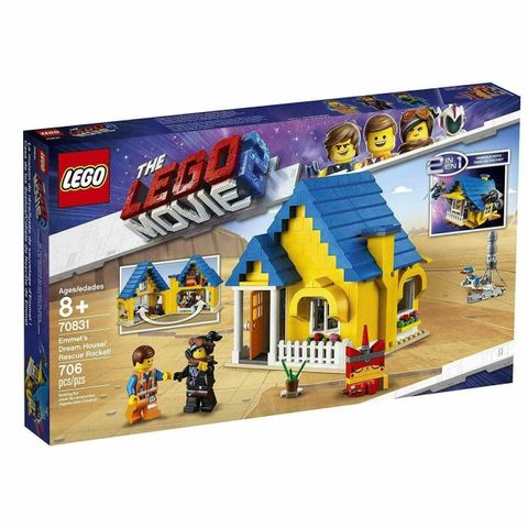 lego Movie 2 nr 70831 Emmet's Dream House Rescue Rocke Retired