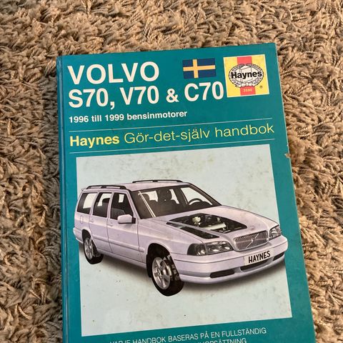 Haynes håndbok VOLVO S70, V70, C70