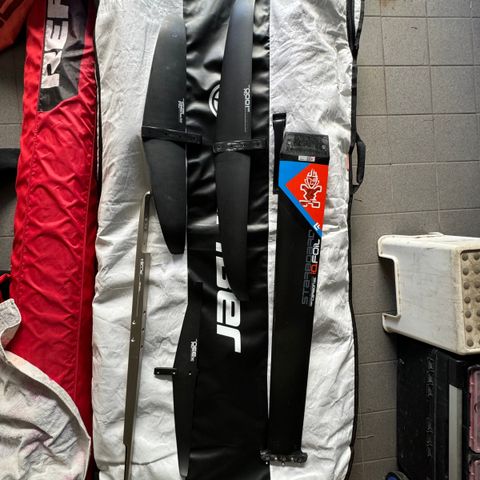 Starboard Carbon komplett windfoil freeride, freerace race IQ foil