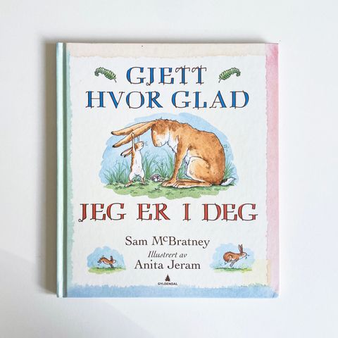 Gjett hvor glad jeg er i deg