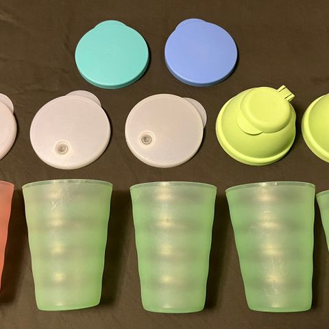 Tupperware plastglass