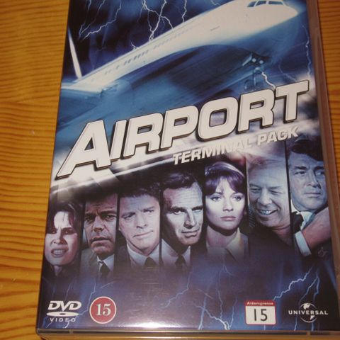 Airport - Terminal Pack (de 4 Airport-filmene, DVD, norsk tekst)