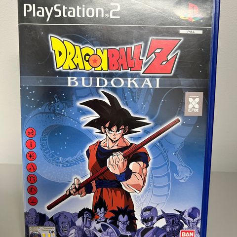 PlayStation 2 spill: Dragon Ball Z Budokai