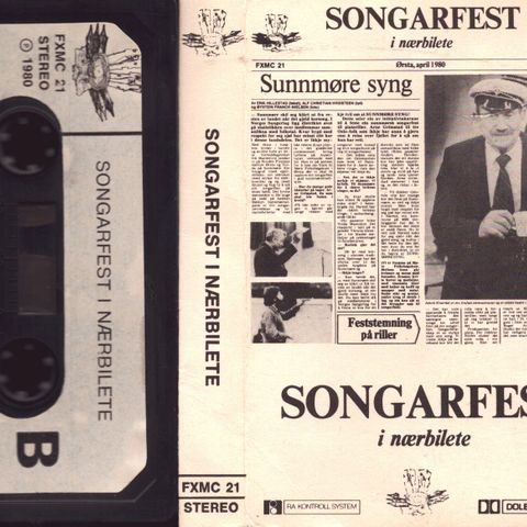 Songarfest i nærbilete - Sjelden kassett