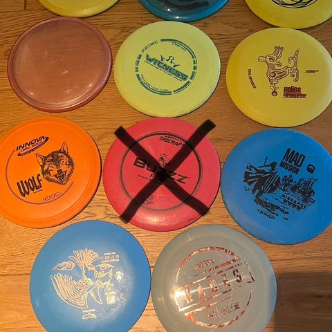 Frisbeegolf disker