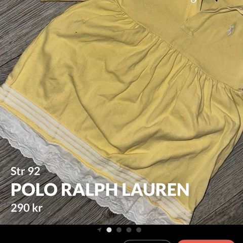 Polo ralph lauren kjole