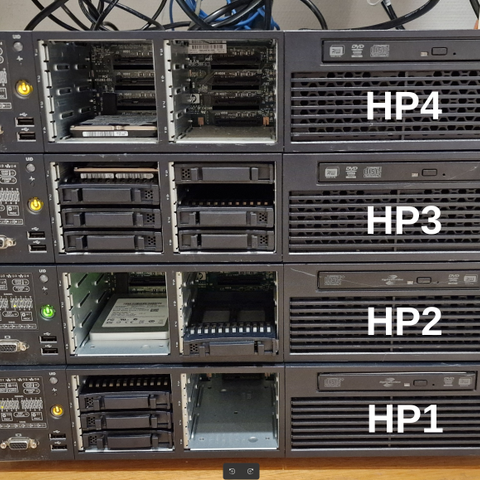 4x Hp Proliant DL380 g7