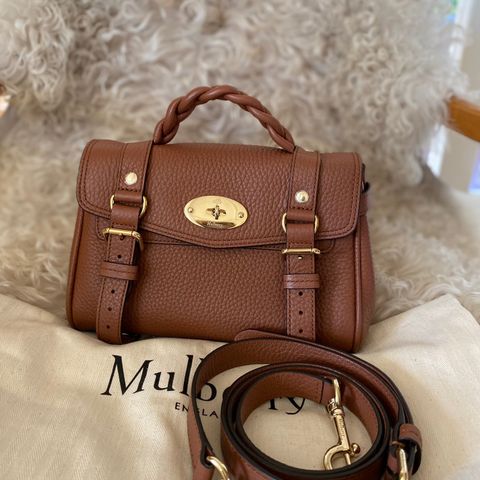 Mulberry mini Alexa Chestnut/Oak