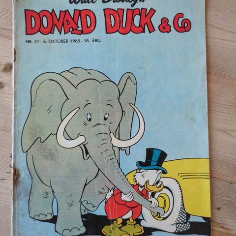 Donald Duck & Co, nr. 41 fra 1965, selges