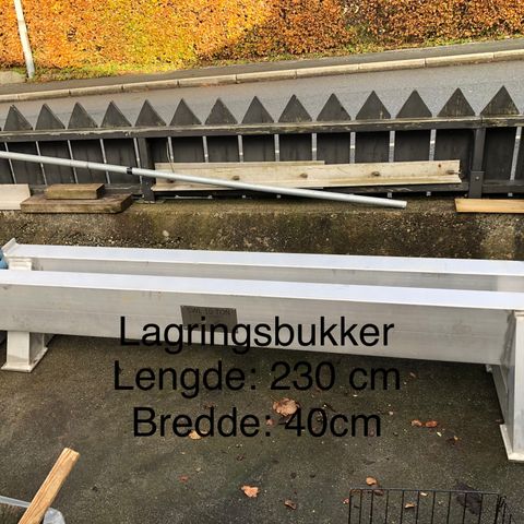 2stk   aluminiumskrakker( NYE ) til salgs kr 3000