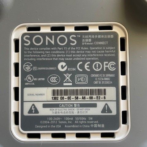 Sonos Connect