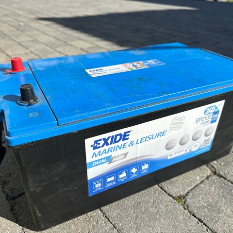 EXIDE 12v Marine batteri 240 Ah