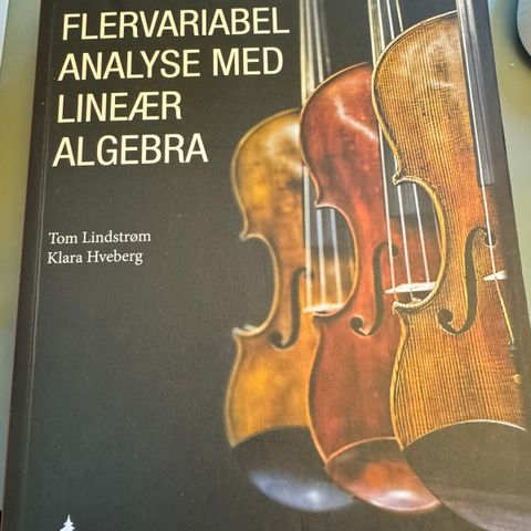 FLERVARIABEL ANALYSE MED LINEAR ALGEBRA