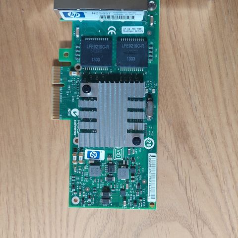 HP NIC NC 365T quad port intel